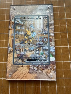 Alakazam EX SIR 201/165 151 Pokemon Extended Artwork Case | eBay