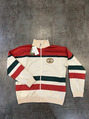 $ 3300 Gucci Mesh Fabric Zip Jacket RARE size L