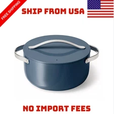 Caraway Home 6.5qt Nonstick Ceramic Dutch Oven Color NAVY NEW IN BOX