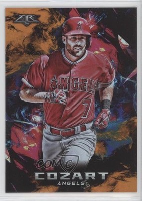 2018 Topps Fire Orange 84/299 Zack Cozart #187 07rd