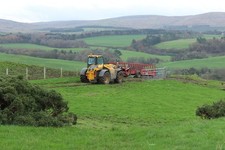 Photo 6x4 JCB at Mains Hill Ballantrae c2017