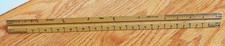 Vtg Dietzgen 31626 Drafting Triangular Ruler 12" Wood, USA