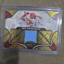 2025 Topps Tier One Paul Goldschmidt Relics /199 MEM Cardinals