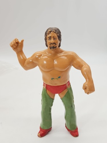 LJN WWF WWE Wrestling Superstars Terry Funk 8 Acti...