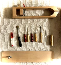 Leather/Jewelry Making Set Adjustable Wooden Jig & Tools DIY Gifts Craft Holiday