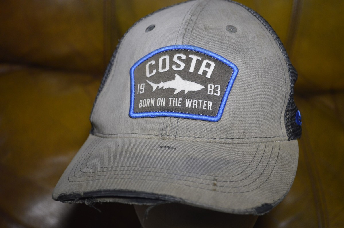 Costa Del Mar Born On The Water 1983 Gray READ!!