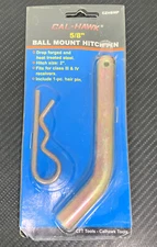 Cal-Hawk Heavy Duty 5/8" Ball Mount Hitch Pin 2" Receiver CZHBMP