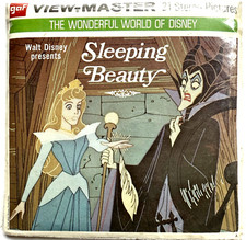 BRAND NEW VINTAGE "SLEEPING BEAUTY" GAF 3-D VIEWMASTER 3 REEL SET STILL SEALED