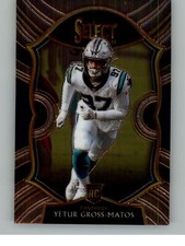 2020 Panini Select Yetur Gross-Matos 94  RC  Carolina Panthers