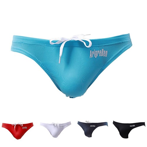 Men Sexy Low Waist Swim Briefs Swimming Pants Bikini Beach Shorts Quick Dry - Picture 2 of 31