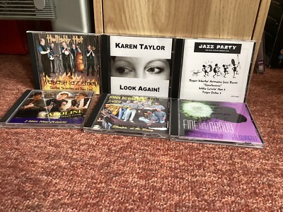 Jazz CD x 13 Joblot Denise Lawrence and mixed All Discs Mint Local Bands 