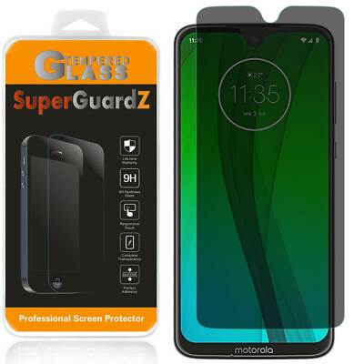 Privacy Anti-Spy Tempered Glass Screen Protector Guard For Motorola Moto G7 Plus