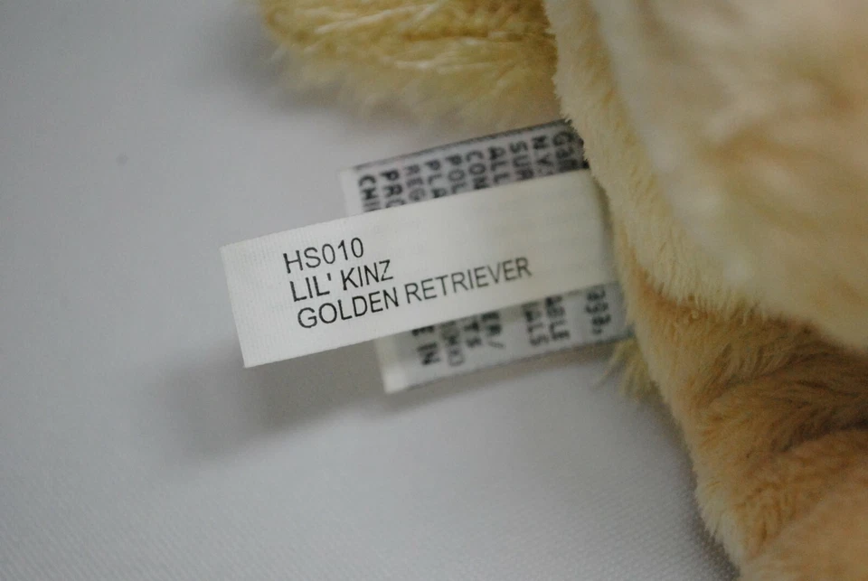 Webkinz Lil'Kinz GANZ Golden Retriever Puppy Dog, No Code, Stuffed Plush Toy!! - Image 3 of 4