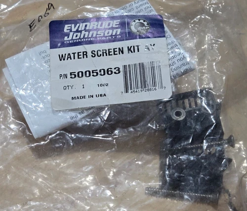 Evinrude Johnson OMC Marine Boat 5005063 Water Screen Kit Assembly OEM