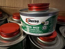 Sterno Green Wick Chafing Fluid Lot Of 36 