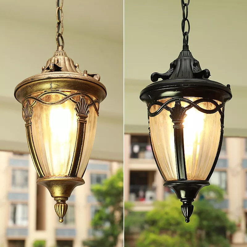 Modern outdoor hanging lantern deals