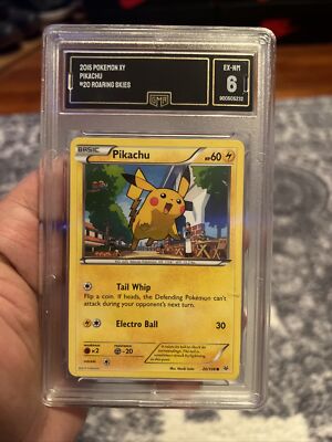PSA6 ピクシー Pokémon TCG Pikachu #20 Roaring Skies 2015 Pokemon XY PSA 6 | eBay