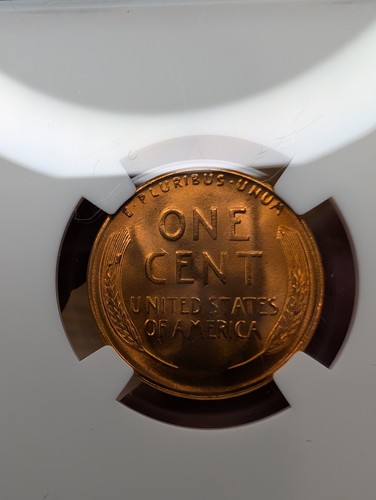 1955-S US 1c NGC MS 66 RD - Picture 10 of 11