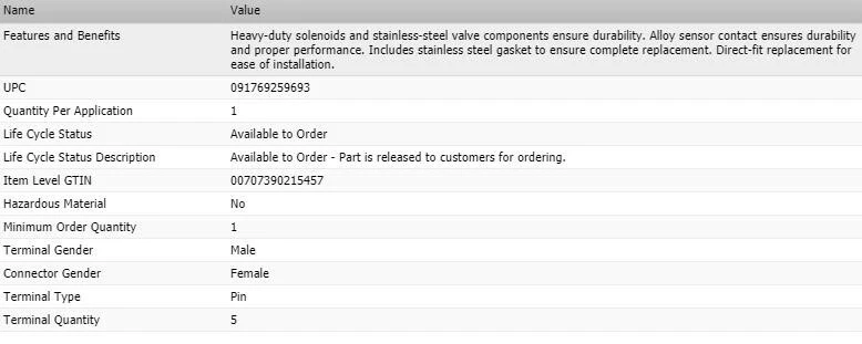 Válvula EGR estándar para Chrysler Sebring 2005-2010 V6-2,7 L Foto 4 de 4