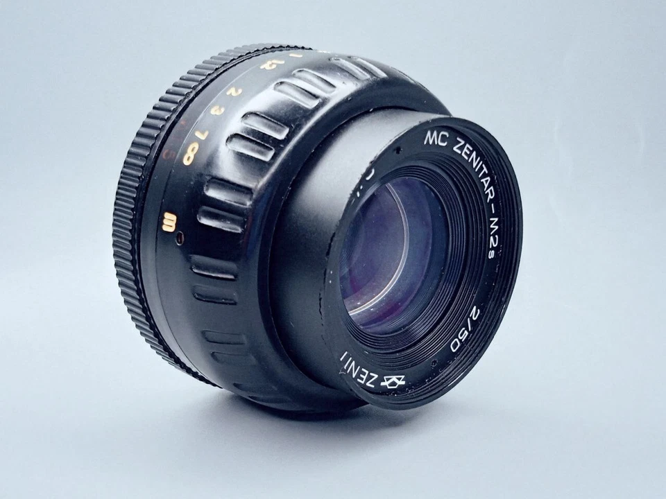 Zenitar m2s 50mm f2 Manual Fixed portrait Soviet Lens DSLR M42 Mount Zenit KMZ - Image 3 of 4