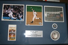 2001 World Series Autographed Baseball Derek Jeter 