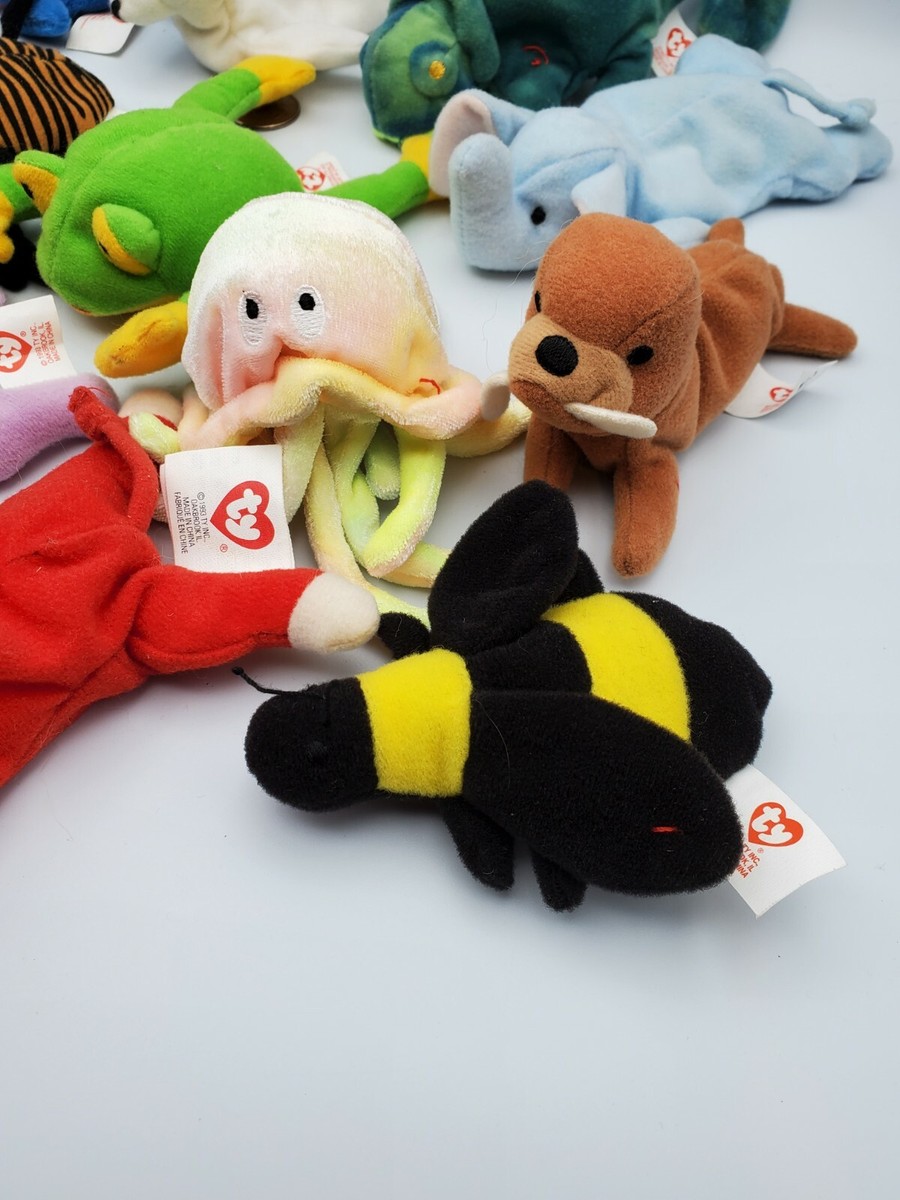 【レア】マクドナルド　teenie BEANIE BABIES Huge Ty Teenie Beanie Babies Lot x14 McDonald's Happy Meal