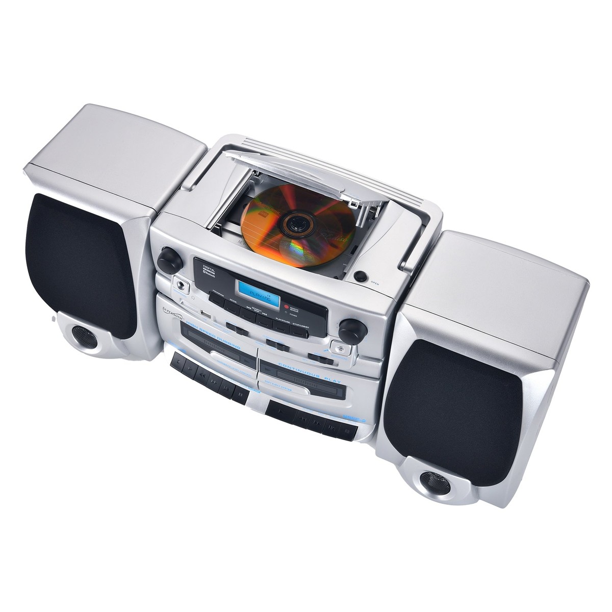 Supersonic Cd Player Supersonic SC-2121BT Bluetooth Multi-Media Audio ...