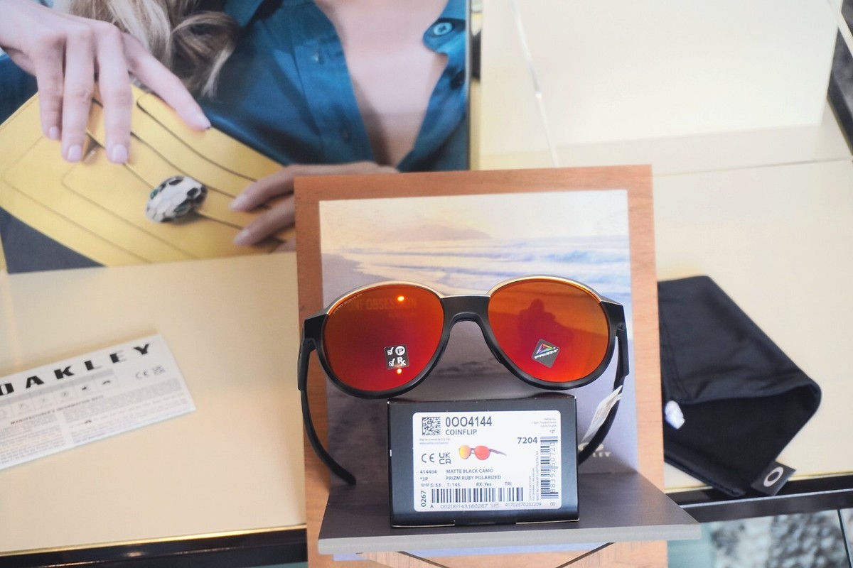 OAKLEY Coinflip sunglasses - RRP$300 -OO4144-04 53 - PRIZM OAKLEY Coinflip sunglasses - RRP$300 -OO4144-04 53 - PRIZM