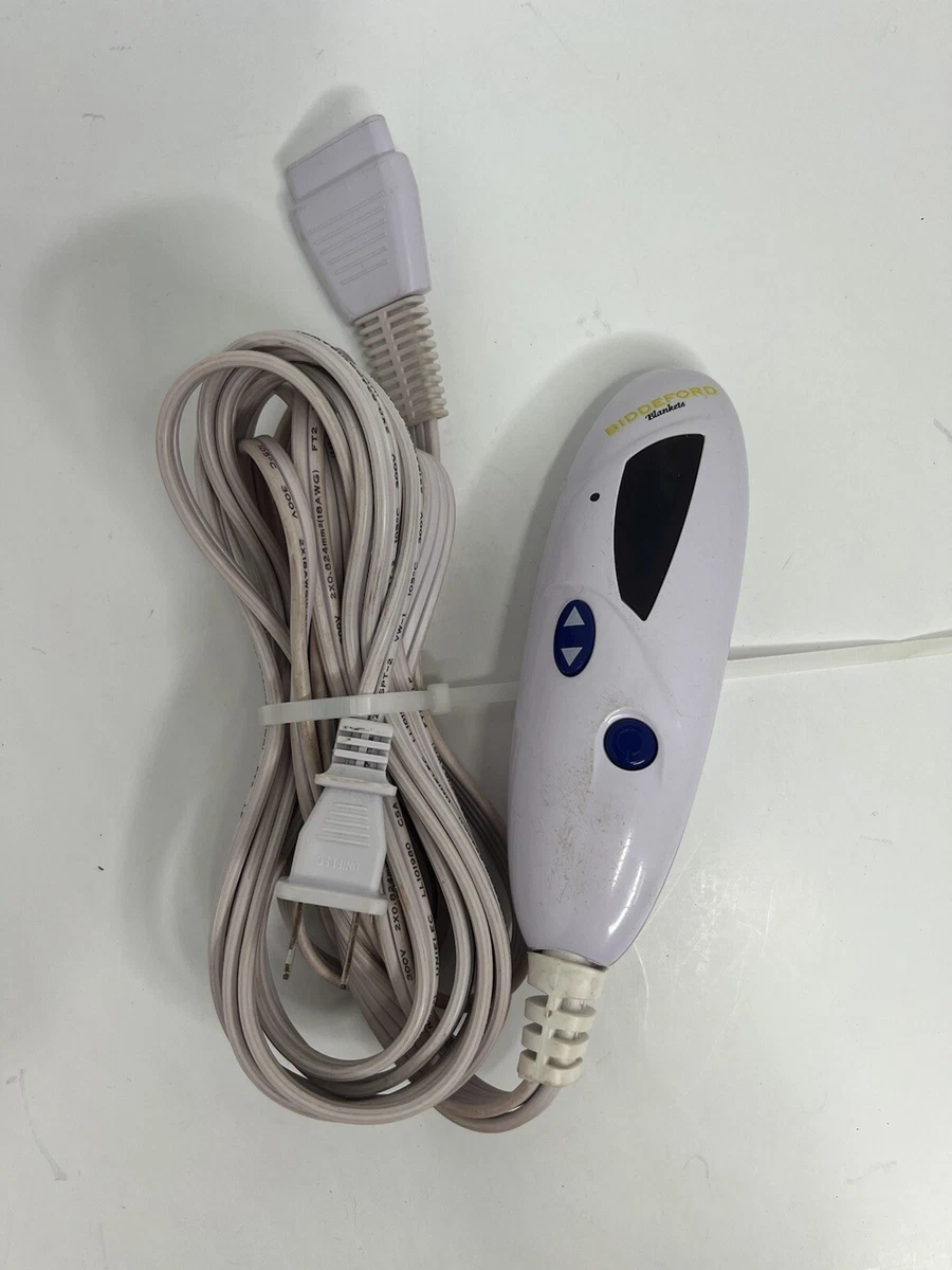 Biddeford TC13B1-T Electric Blanket Throw Heat Control Remote Power Cord  4-Prong | eBay