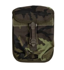 Czech Army M95 Woodland Camo Shovel Cover Field Carrier Pouch Military Surplus