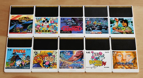 PC Engine Games Sold Individually EBay