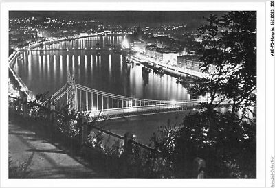 AKEP5-0404-HUNGARY - BUDAPEST - view from Mount Gellert in the evening