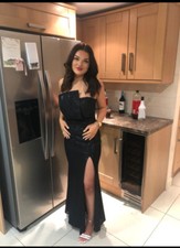 Black Glitter Jadore Prom Dress