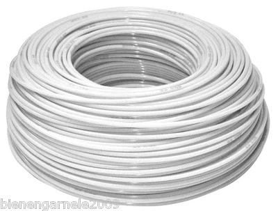 5m Schlauch 1/4" weiß für Side-by-Side Kühlschränke Filter Umkehr Osmose Wasser