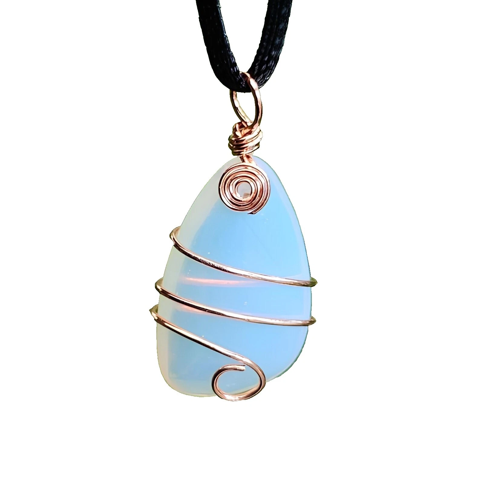 OPALITA Collares y colgantes De moda amor de cobre