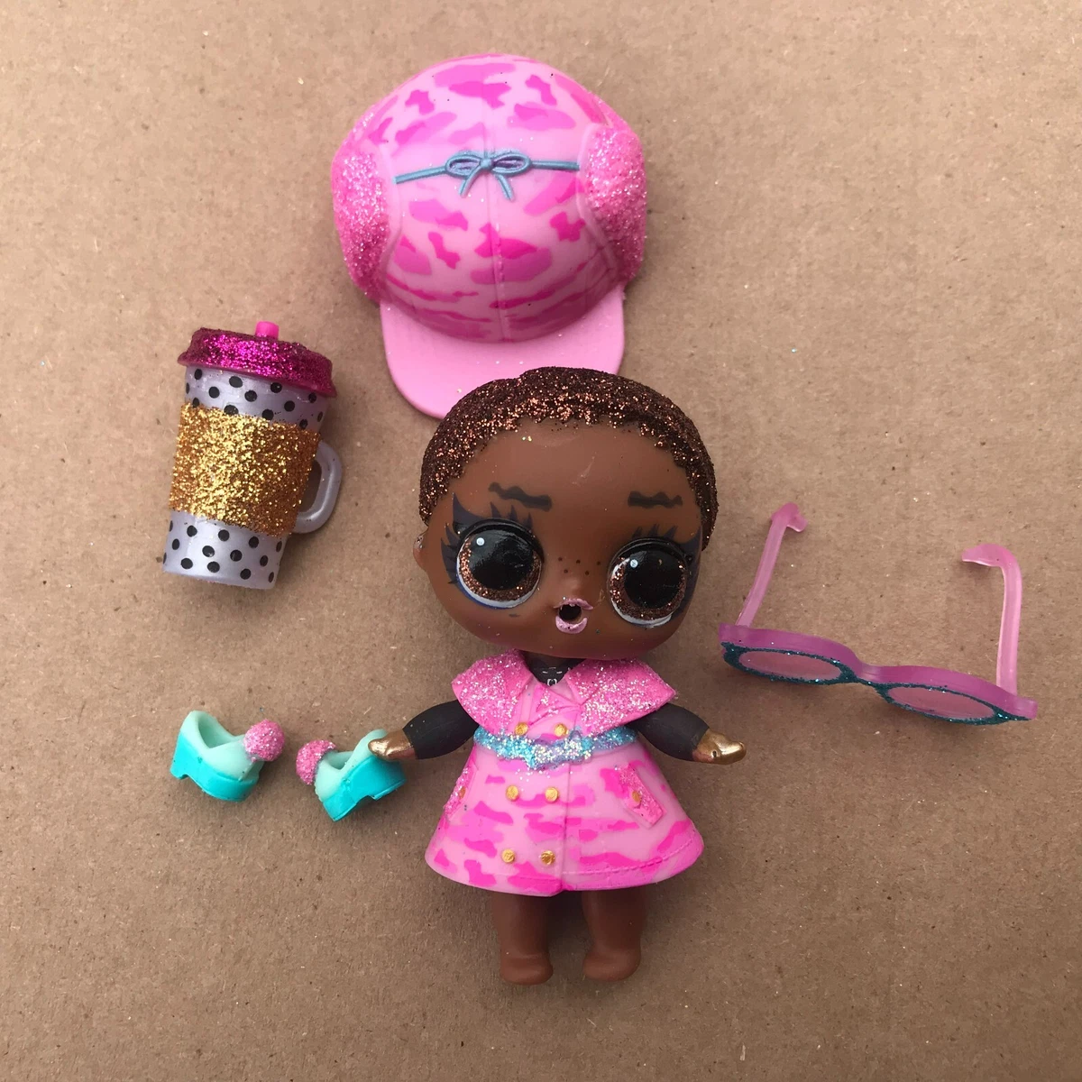 LOL Surprise Doll SECRET AGENT BABY Big Sister Dolls GLITTER SPY BABE CAMO