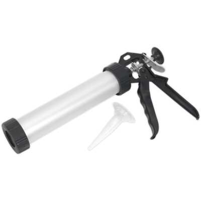 230 mm kurze Silikon-/Abdichtwurstpistole & Kartusche - Dichtstoffe Applikator