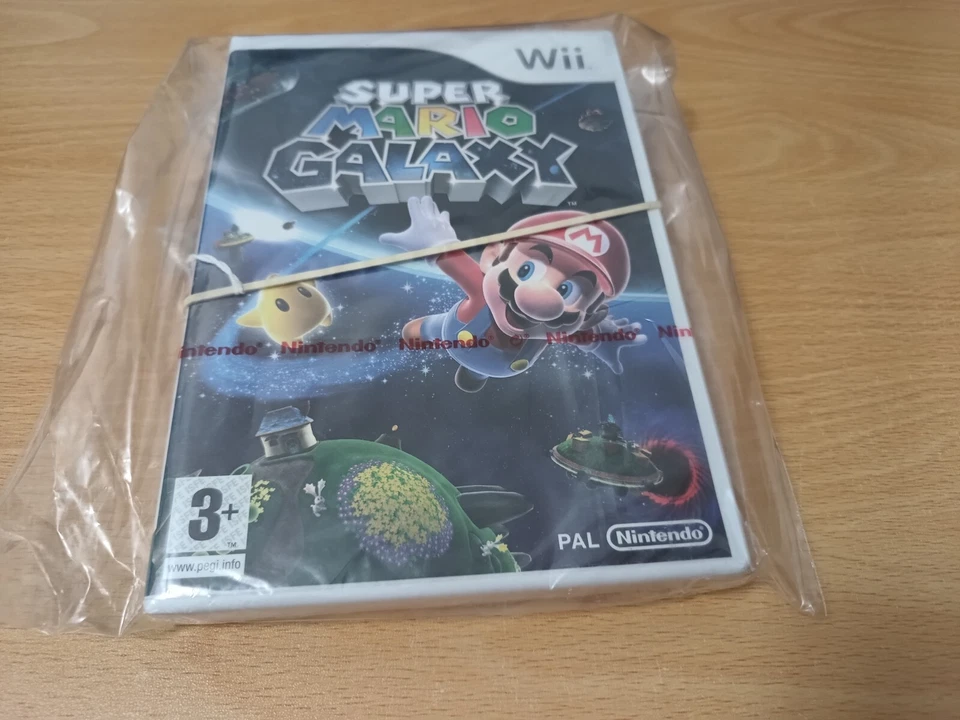 Super Mario Galaxy (Nintendo Wii) PAL - New and sealed - Image 4 of 4