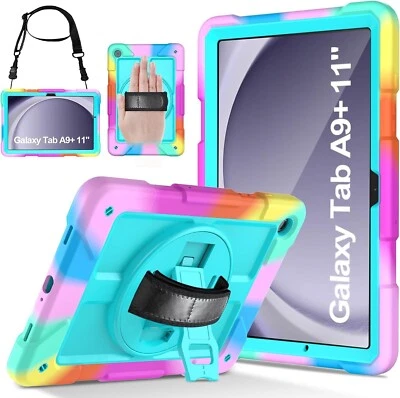 BRANDED Samsung Galaxy Tab A9+ Case Heavy Duty Protection Cover Rugged Bumper Shockproo