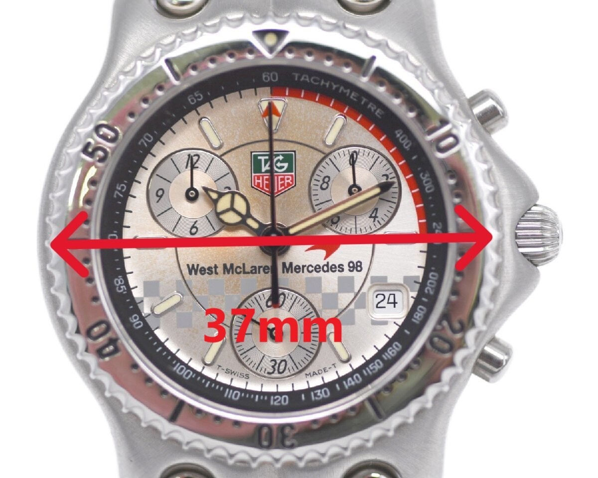 USED TAG Heuer F1 West McLaren Mercedes 98 CG1117 Mika Hakkinen