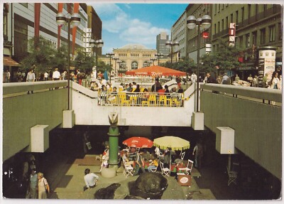 Postcard - (D) - Hanover - Bahnhofstraße - Cafe Kröpcke - 23.8.1982