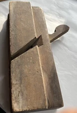 AUBURN TOOL Co. c1860s ANTIQUE WOOD PLANE TOOL Auburn NY Missing Blade