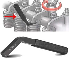 For Cummins Isx Engine Brake Adjustment Tool Jake Brake Feeler Gauge 3163530 7mm