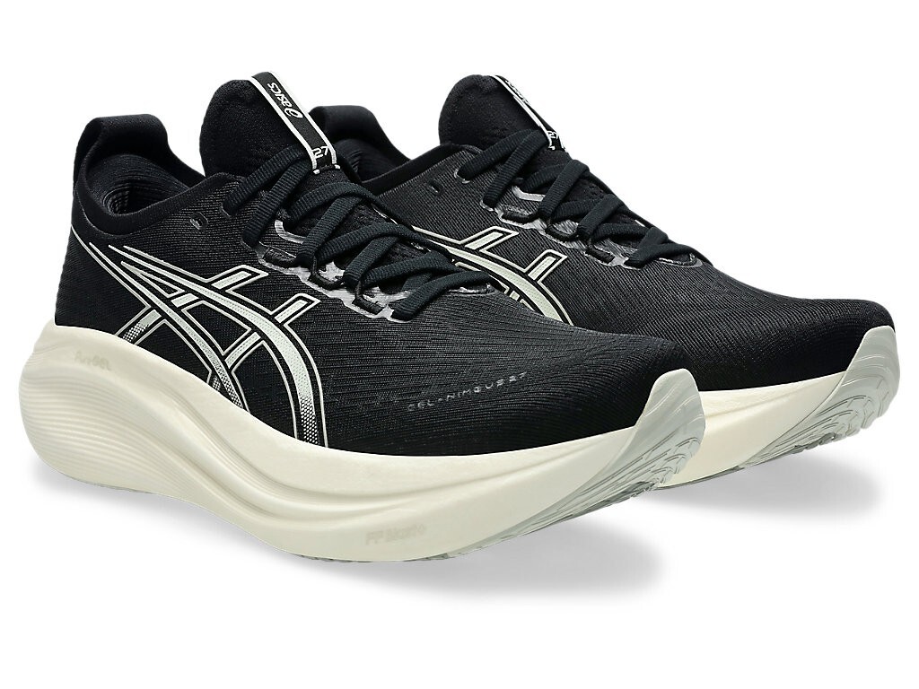 Asics Gel-Nimbus 27 Extra Wide Black Lake Grey 1011B957-002 Men's