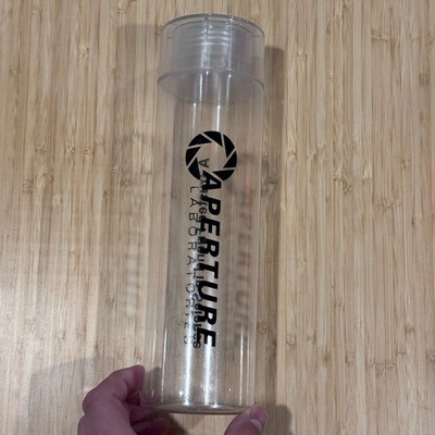 OFFICIAL Valve Store 2012 Portal Aperture Laboratories Plastic Water Bottle Used