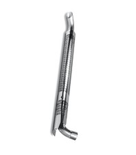 Auspuff Schalld&auml;mpfer mit Hitzeschild John Deere Edelstahl INOX AL114382