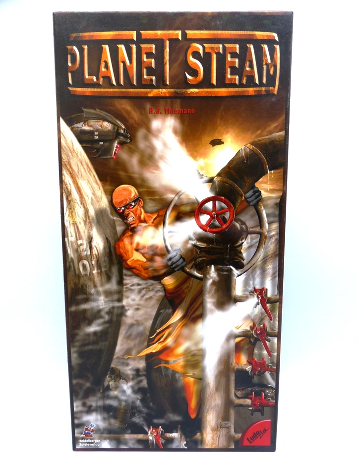 PLANET STEAM Ludo Art HD Spieleverlag Ed. deutsch GEBRAUCHT ungeprüft Kellerfund - Bild 1 von 4