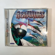AeroWings (Sega Dreamcast, 1999) Complete w/ Manual CIB Tested & Working