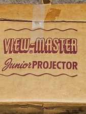 Vintage View Master Junior Projector TESTED AND WORKS Electric  3 Bulbs