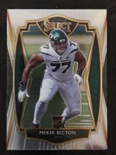 2020 Panini Select Football Mekhi Becton #190 (RC)